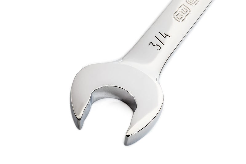 GEARWRENCH 3/4"" 4 Degree Swing Arch 12 Point Flex Head Ratcheting Combination Wrench - 86749 - Image 4